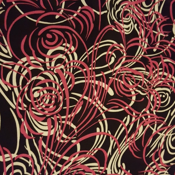 LOFT v-neck blouse with tie size small 3/4 sleeves - Picture 3 of 5